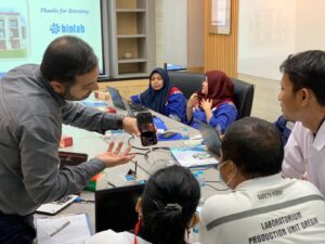 Biolab Visits Pertamina Lubricants Indonesia