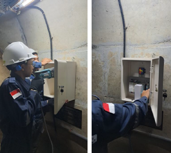 V-Notch Flowmeter for Seepage
