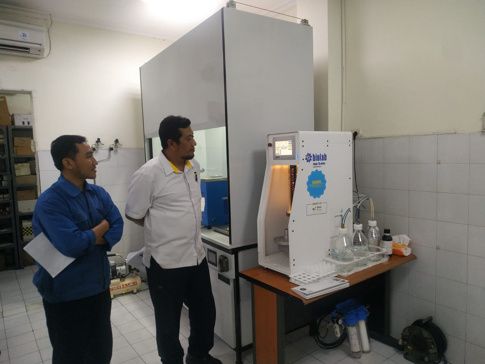 Demonstration of Viscol-10AS for Measuring Dark Used Oil